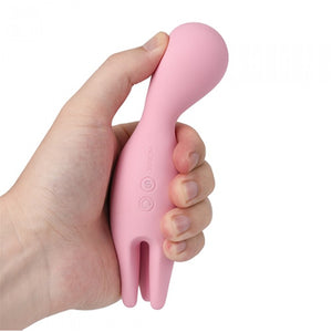 Svakom Nymph Soft Moving Finger Vibrator Pale Pink Buy in Singapore LoveisLove U4ria 