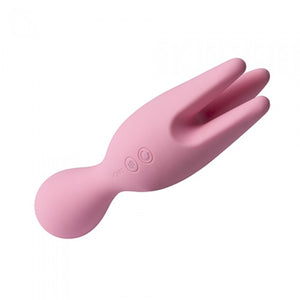 Svakom Nymph Soft Moving Finger Vibrator Pale Pink Buy in Singapore LoveisLove U4ria 