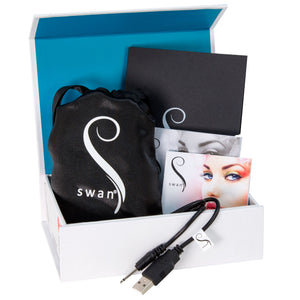 Swanvibes The Swan Kiss Squeeze Control Vibrator Teal Award-Winning & Famous - Swan Swan 