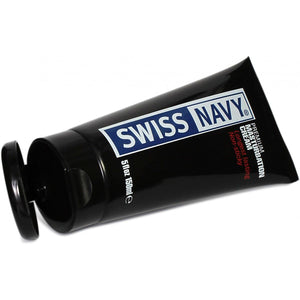 Swiss Navy Masturbation Cream 150 ML (5 FL OZ) Lubes & Toy Cleaners - Masturbation Cream Swiss Navy 