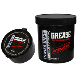 Swiss Navy Original Grease Oil Based Lubricant 473 ml (16 oz) or 59 ml (2 oz) Lubes & Toy Cleaners - Oil Based Swiss Navy 