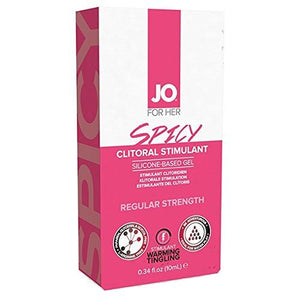 System JO For Her Clitoral Stimulant Silicone Based Gel Spicy Wild Enhancers & Essentials - Her Sex Drive System JO 