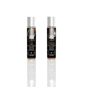 System JO Gelato Collection Personal Lubricant Hazelnut Espresso or Tiramisu 30 ml or 120 ml Lubes & Toys Cleaners - Flavoured Lubes System JO 