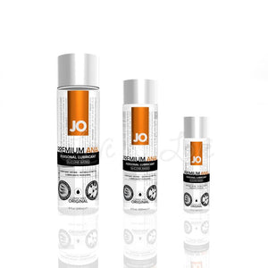 System JO Premium Anal Silicone Lubricant Original 60 ML or 120 ML or 240 ML Lubes & Toys Cleaners - Silicone Based System JO 