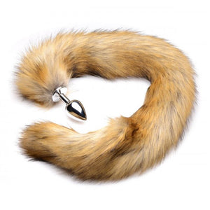 Tailz Extra Long Mink Tail With Metal Anal Plug Anal - Tail & Jewelled Butt Plugs Tailz 