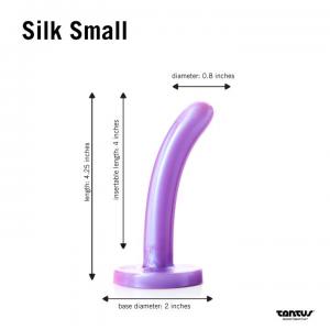 Tantus Silk Platinum Silicone Dildo