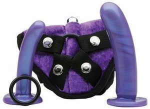 Tantus Bend Over Intermediate Strap On Set Black or Purple Award-Winning & Famous - Tantus Tantus Purple Haze 