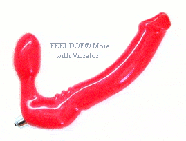 Tantus Feeldoe Classic or Slim or More or Stout Award-Winning & Famous - Tantus Tantus More Red 