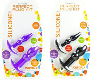 Tantus Perfect Plug Kit Purple or Black Award-Winning & Famous - Tantus Tantus 