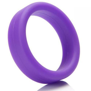 Tantus Silicone Super Soft C-Ring 1.5" Black or Purple ( Newly Replenished) Award-Winning & Famous - Tantus Tantus 