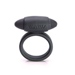 Tantus Silicone SuperSoft C-Ring Vibrating Waterproof Black Cock Rings - Vibrating Cock Rings Tantus 