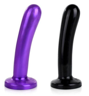 Tantus Silk Large 7 Inch Black or Purple Haze Award-Winning & Famous - Tantus Tantus 