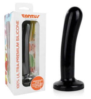 Tantus Silk Large 7 Inch Black or Purple Haze Award-Winning & Famous - Tantus Tantus Black 