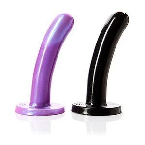 Tantus Silk Medium 5.3 Inch Black Award-Winning & Famous - Tantus Tantus 