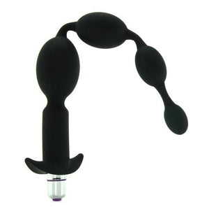 Tantus Vibrating Progressive Beads Award-Winning & Famous - Tantus Tantus black 