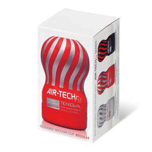 Tenga Air-Tech Fit Reusable Vacuum Cup Gentle or Regular or Strong Award-Winning & Famous - Tenga Tenga Regular 