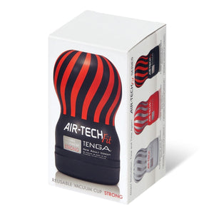 Tenga Air-Tech Fit Reusable Vacuum Cup Gentle or Regular or Strong Award-Winning & Famous - Tenga Tenga Strong 