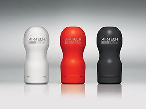 Tenga Air-Tech Reusable Vacuum Cup Gentle (White) or Regular (Red) or Strong (Black) Award-Winning & Famous - Tenga Tenga 