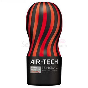 Tenga Air-Tech Reusable Vacuum Cup Gentle (White) or Regular (Red) or Strong (Black) Award-Winning & Famous - Tenga Tenga 