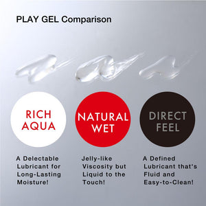 Tenga Play Gel 160 ML Rich Aqua or Natural Wet or Direct Feel ( Newly Replenished) Jap Lubes & Scented Lotions Tenga 