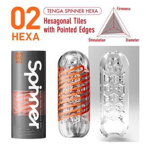 Tenga Spinner 01 Tetra or 02 Hexa or 03 Shell Buy in Singapore LoveisLove