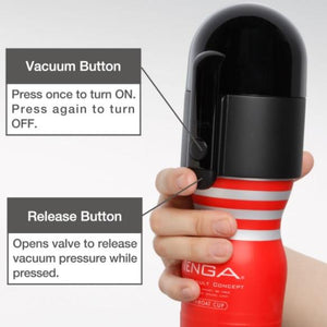 Tenga Vacuum Controller Unit With Regular And Ultrasize Adapters Award-Winning & Famous - Tenga Tenga 