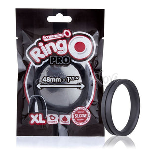 The Screaming O RingO Pro XL 48 mm Black For Him - Cock Rings The Screaming O 