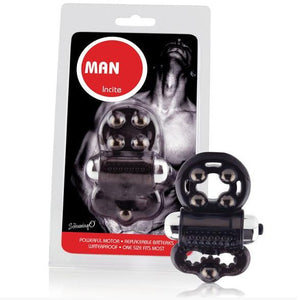 The Screaming O The O Man Incite Vibrating Cock Ring (Limited Stock) For Him - Vibe Cock Rings The Screaming O 