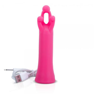 The Screaming O Tri-it Charged Clit Vibe Pink Vibrators - Clitoral & Labia The Screaming O 