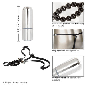 Calexotics Rechargeable Lover's Thong with Pleasure Beads buy in Singapore LoveisLove U4ria