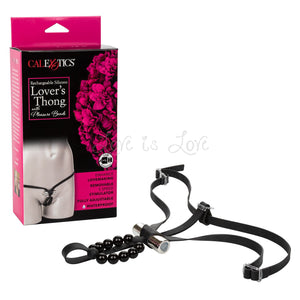 Calexotics Rechargeable Lover's Thong with Pleasure Beads buy in Singapore LoveisLove U4ria