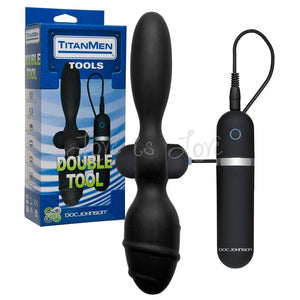 TitanMen Double Tool Anal - Anal Vibrators Doc Johnson 