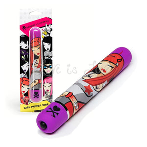 Tokidoki x Lovehoney Pyro 7 Function Girl Power Vibrator Vibrators - Bullet & Egg Lovehoney 