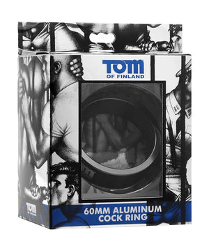 Tom of Finland Aluminum Cock Ring 50 mm or 60 mm For Him - Cock Rings Tom Of Finland 