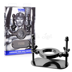 Tom Of Finland Stainless Steel Ball Crusher For Him - Cock & Ball Torture Tom Of Finland 