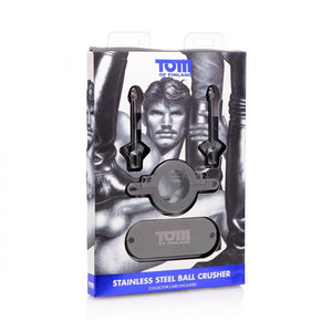 Tom Of Finland Stainless Steel Ball Crusher For Him - Cock & Ball Torture Tom Of Finland 
