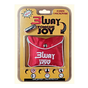 Tongue Joy Oral Vibrator 3 Way Includes Oral Ring Cock Ring Finger Ring Vibrators - Finger & Tongue Tongue Joy 