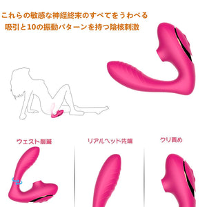 Tracy's Dog Clitoral Sucking and G-Spot Vibrator (2024 Latest Edition/Packaging)