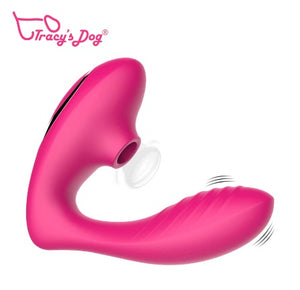 Tracy's Dog Clitoral Sucking and G-Spot Vibrator (2024 Latest Edition/Packaging)