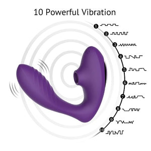 Tracy's Dog Clitoral Sucking and G-Spot Vibrator [Authorized Dealer]