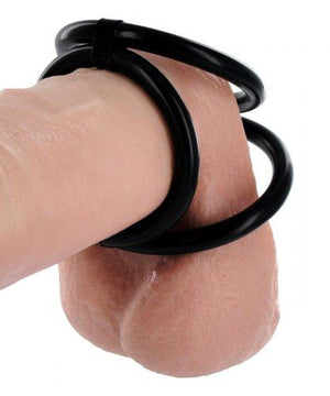 Trinity Vibes Premium Silicone Easy Release Triple Cockring For Him - Cock Rings Trinity Vibes 