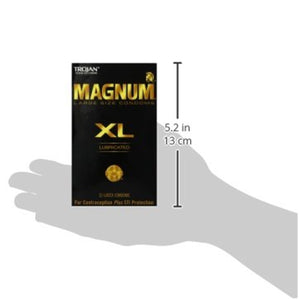 Trojan Magnum XL Condoms Width (12 pcs) Enhancers & Essentials - Condoms Trojan 