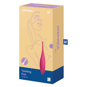 Satisfyer Twirling Fun Clitoral Stimulator Red Buy in Singapore LoveisLove u4Ria