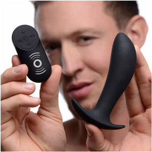 Under Control Silicone Prostate Vibrator with Remote Control Prostate Massagers - Other Prostate Toys Under Control 