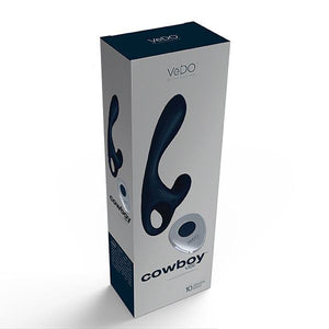 VeDO Cowboy Rechargeable Prostate Vibe Just Black or Midnight Madness Prostate Massagers - Other Prostate Toys Vedo 