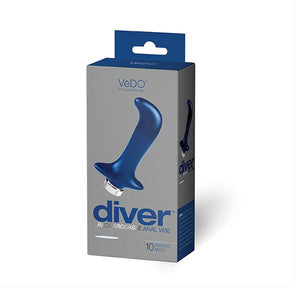 VeDo Diver Rechargeable Prostate Vibrator Midnight Madness Prostate Massagers - Other Prostate Toys Vedo 