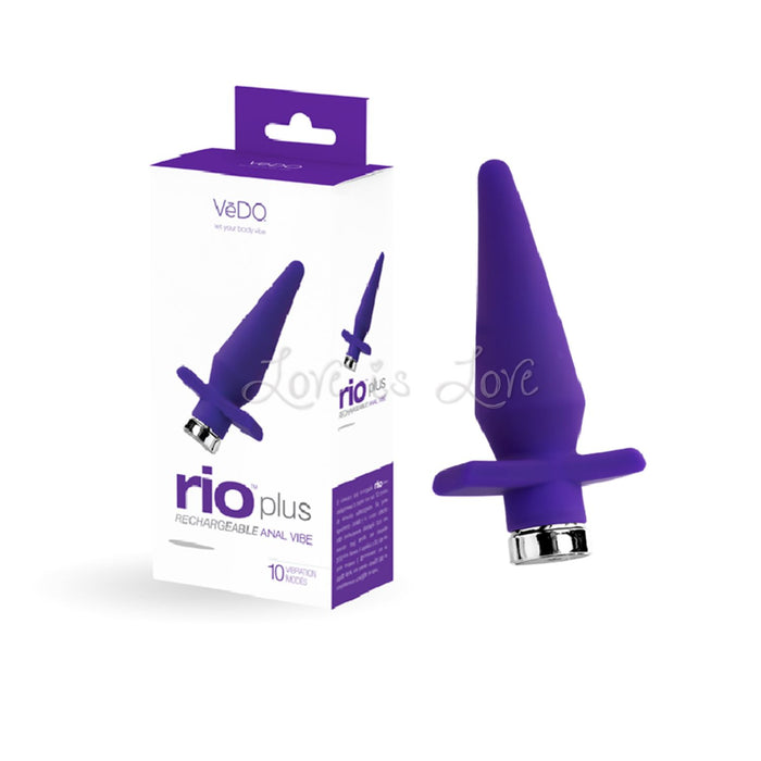 VeDo Rio Plus Rechargeable Vibrator Indigo (Just Sold)