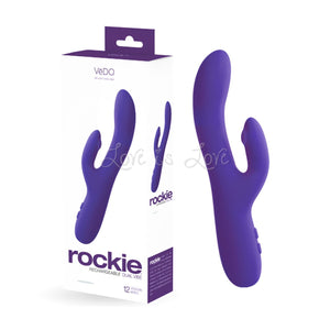 VeDo Rockie Rechargeable Vibrator Foxy Pink or Indigo Buy In Singapore Sex Toys Love is Love u4ria