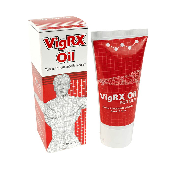 Leading Edge VigRX Oil Topical Performance Enhancer 60 ml 2 fl oz (Authorized Dealer)(Exp 2026)(Best Seller)
