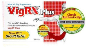 VigRX Plus 60 Tablets - Original From Leading Edge Health For Him - Penis Enhancement VigRX 